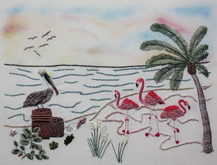 Flamingo Beach pic